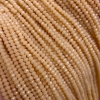 Czech Crystal Beads on fishing line, powder matte, faceted rondelle, diameter 3x2.5mm +/-, length 36-38cm +