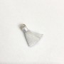 Craft Blank Mini Tassel with Ring "Silk", Length 2cm, Diameter 5mm, Price per 1 Piece