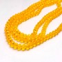 Czech Crystal Beads on a Strand, Sunny Clear Faceted Rondelle, Diameter 6x4.5mm +/-, Length 38-40cm +