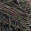 Czech Crystal Beads on Fishing Line with Coating, Faceted Rondelle, Diameter 3.5x3mm +/-, Length 36-38cm +