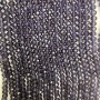 Czech Crystal Beads on a strand, purple transparent faceted rondelle, diameter 6x5mm +/-, length 40cm +