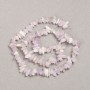 Kunzite Chip Natural Stone Beads on Strand 8x3mm +/-, length 39cm+