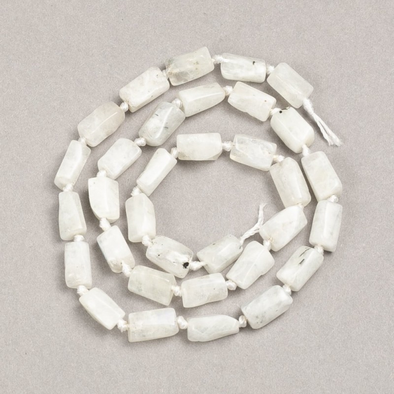 Adularia Chip-Cut Natural Stone Strand 10x6mm +/-, length 42cm+