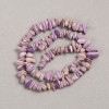 Beads on Thread Phosphosiderite (artificial) chips 8x3mm +/-, length 39cm +
