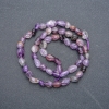 Natural Ametrine Stone Beads on Thread, Tumbled, Diameter 7x5mm, Length 40cm +
