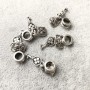 Findings Key Pendant, 30mm, Hole Diameter 5mm, Pack 20g +/- 12pcs+