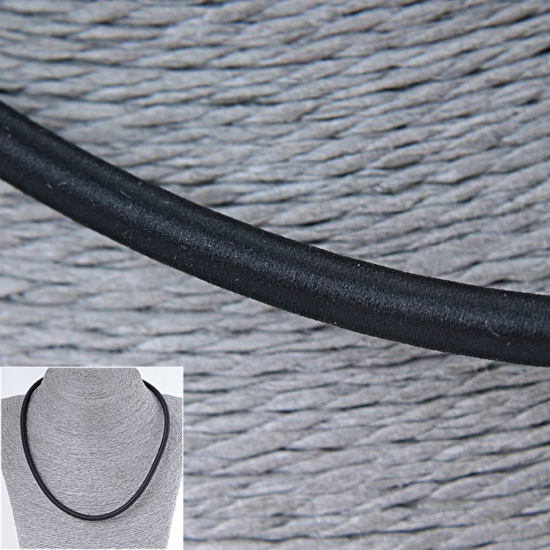 Price per Pack /10pcs. Rubber Cord Wrapped, Diameter 5mm +/-, Length 45-50cm+