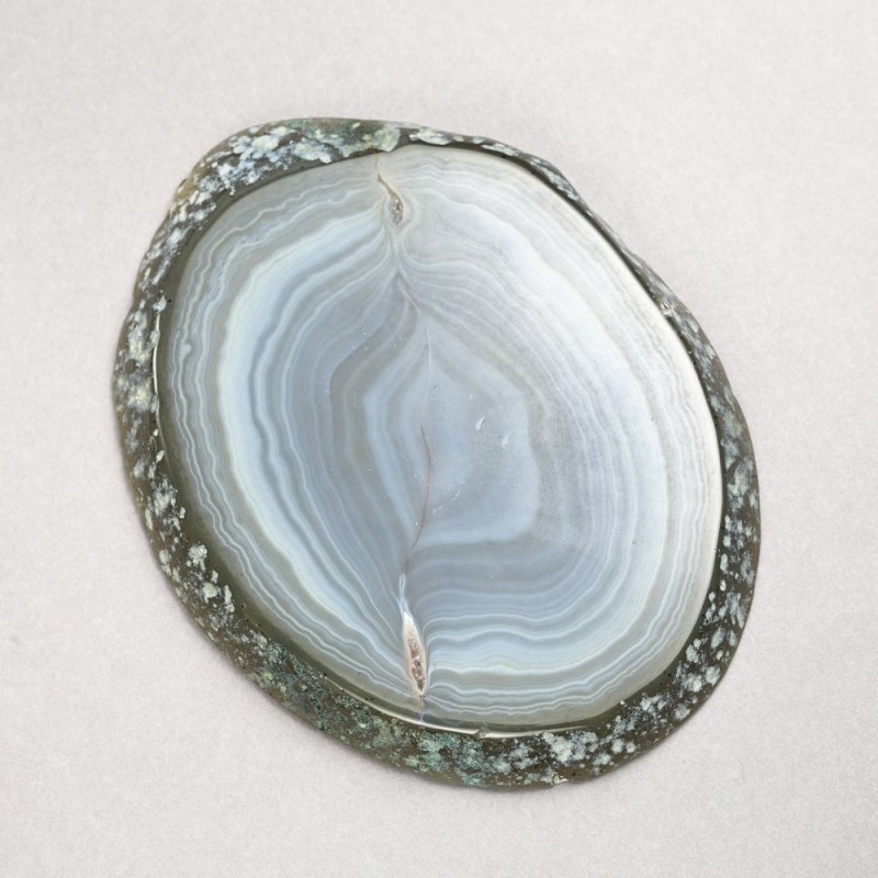 Souvenir Stone Agate Slice, weight from 700g (per 100g)
