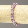 Elastic Bracelet with Phosphosiderite (Synthetic) Chips 8x3mm+