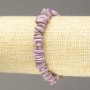 Elastic Bracelet with Phosphosiderite (Synthetic) Chips 8x3mm+