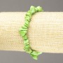Elastic Bracelet with Dyed Howlite Chips, diameter 6mm+