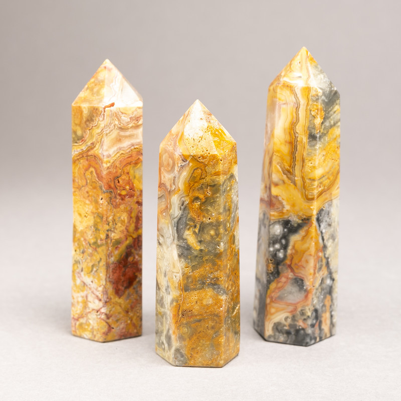 Natural Imperial Jasper Souvenir Pencil, assorted sizes, weight from 80g (per 100g)