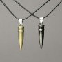 Matching Ball Pendants on Cord 42x9mm + -, Length 45-50cm
