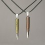 Matching Ball Pendants on Cord 52x8mm + -, length 45-50cm