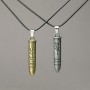 Matching Ball Pendants on Cord 50x8mm + -, Length 45-50cm