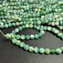 Beads on String Agate Smooth Round, Diameter 8(+-)mm, Length 38cm