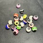 Assorted Beads, 10mm Diameter, Pack of 50pcs, 30g