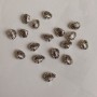 Findings Shell Bead 10x9mm, pack 20g +/- 16pcs