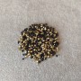 Rhinestones Black, Diameter 2.5 (+/-) mm, Pack / 4g (+/-)