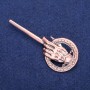 Hand of the King Pendant Brooch, 31x71mm, Copper-Tone Metal