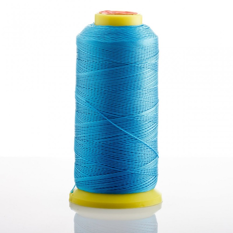 Turquoise Nylon Thread, 0.6mm Diameter, Capron Nylon for Craft 500 m