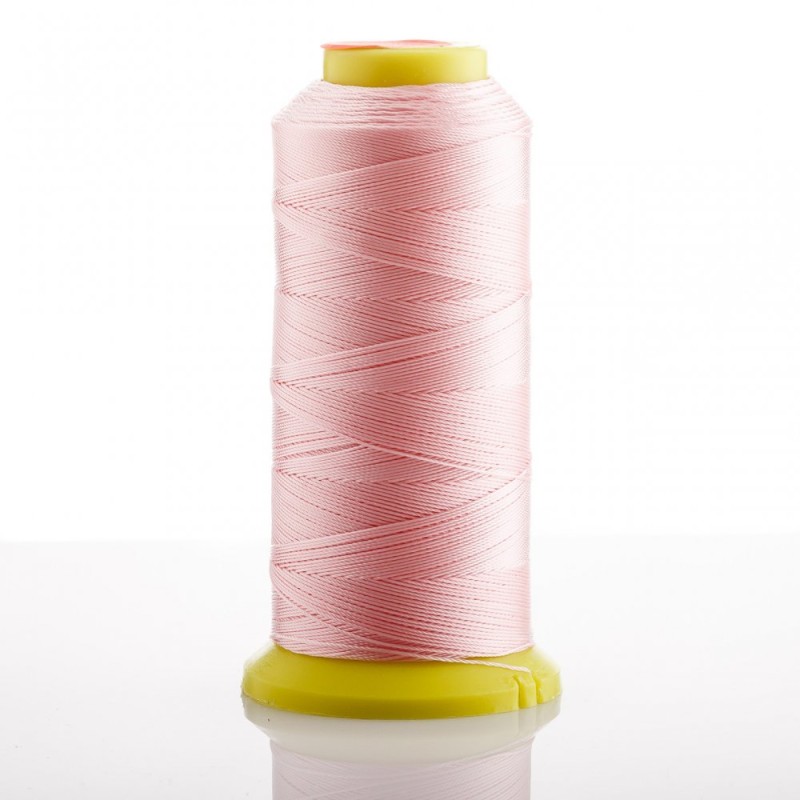 Pink Bobbin Thread, 0.6 mm diameter, nylon for crafts 500 m