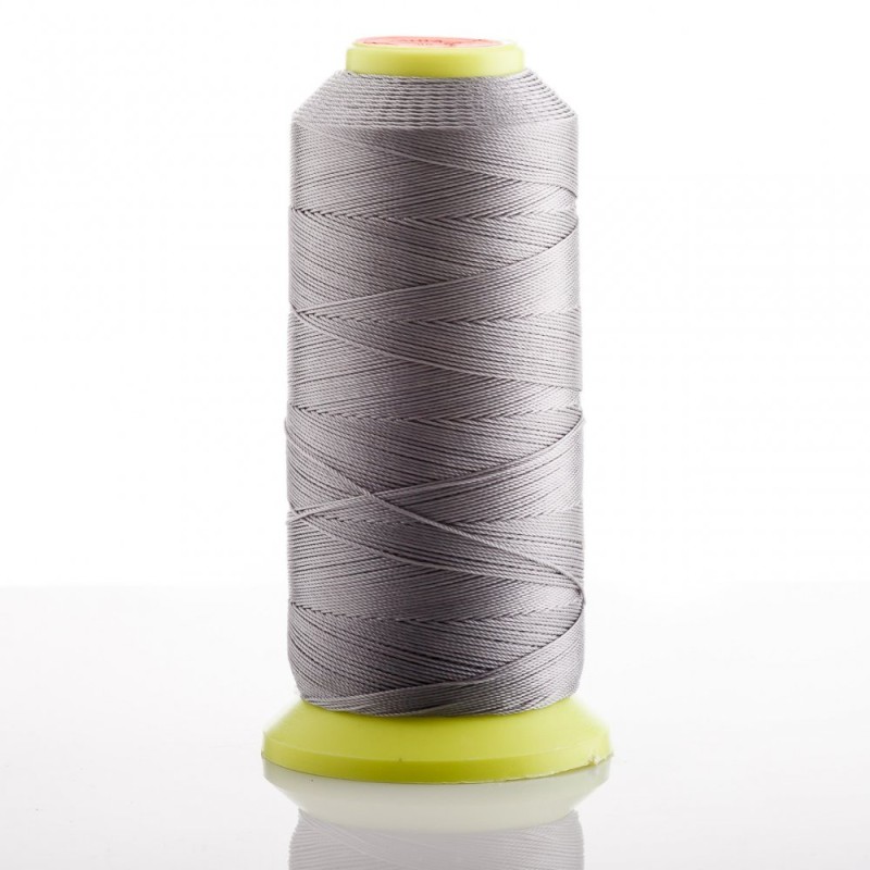 Thread bobbin light Grey, diameter 0.9mm nylon for crafts 500 m