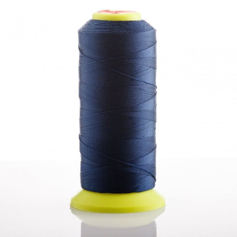 Blue Sapphire Thread Bead Cord, Ø 0.6 mm nylon for crafts 500 m