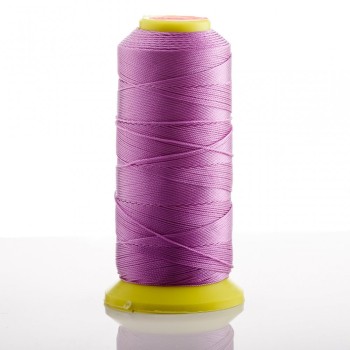 Dark Purple Nylon Thread, 0.9 mm diameter, capron for crafts 500 m