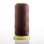 Thread spool Chocolate brown, diameter 0.9 mm nylon for crafts 500 m