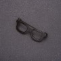Mini Black Glasses Brooch 42x15mm