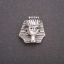 Pharaoh Brooch, Grey Metal 25x25mm