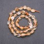 Citrine Tumbled Beads, 8×9 mm diameter (+ -), 38 cm length