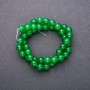 Beads on a Thread Chrysoprase Smooth Round, diameter 8 (+/-) mm, length 38cm