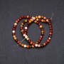 Jasper Mookaite Beads Smooth Round 4–5 mm, Thread 38 cm