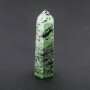 Multifaceted crystal "pencil" souvenir natural stone Zoisite assortment (price per 100 g)