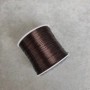 Craft Elastic Band Brown, 30m spool +