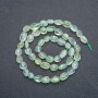 Prehnite Beads on a Thread, Pebble Beads, 8x6mm, 40cm Length +