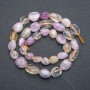 Assorted Barrel Beads, diameter 10x6mm, thread length 40cm +