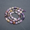 Amethyst Beads on Thread, Natural Stone, Faceted 8×10mm, 40cm Length +