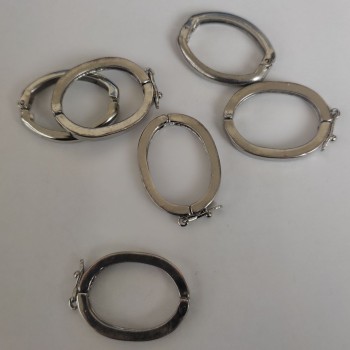Pendant Bail Hardware in Silver Colour 29x21mm