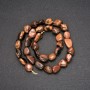 Tiger's Eye Beads Faceted, 8×10 mm approx, 38 cm