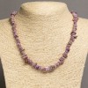 Necklace of Phosphosiderite (loose) chip 8x3mm+, length 46-49cm+