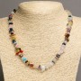 Necklace made of natural stone Assorted碎碎? Wait no. Please fix: deliver proper EnglishAustralia.