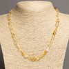 Citrine Beads (faceted) 8x6mm, length 48–50cm +