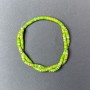 Variscite Beads, green ( pressed ) rondelle, diameter 4.5×2.5mm, length 39cm on thread