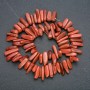 Aventurine Natural Stone Thread "Golden Sand" Needle-shaped Beads, 20x6mm, 40cm length +