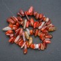 Carnelian chip thread “needle” 18x6mm, length 38cm +