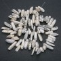 Kaholong chip bead on a thread “needle” shape, diameter 20×8mm, length 40cm +