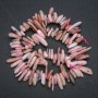 Opal bead strand, shard "needles", diameter 18x6mm, length 41cm +